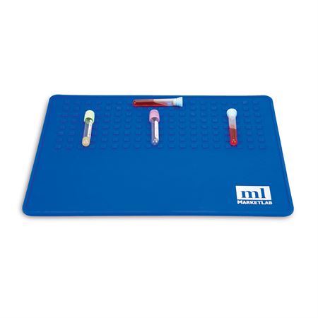 Silicone Lab Mat with Tube Grid Silicone Lab Mat with Tube Grid - 12"W x 14.9"L