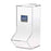 Acrylic Wall Dispenser Single - 6.5"W x 10.25"D x 14.75"H