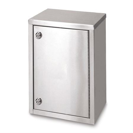 Double Door Cabinet Mini - 8"W x 5.63"D x 9"H - Stainless