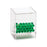 Single Place Acrylic Tube Rack Acrylic Tube Rack - 5.188"W x 5.188"D x 6.688"H