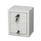 Single Door / Double Lock Narcotics Cabinet Baked Enamel - 8.75"W x 6"D x 7.25"H