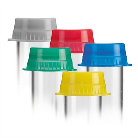 Solid Color Tube Caps 16mm