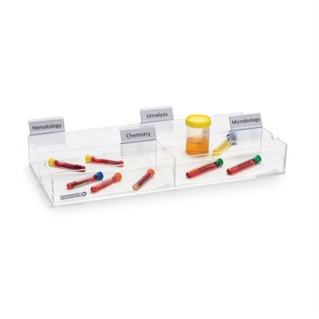 Specimen Sorting Racks Specimen Processing Organizer 3-Section - 13
