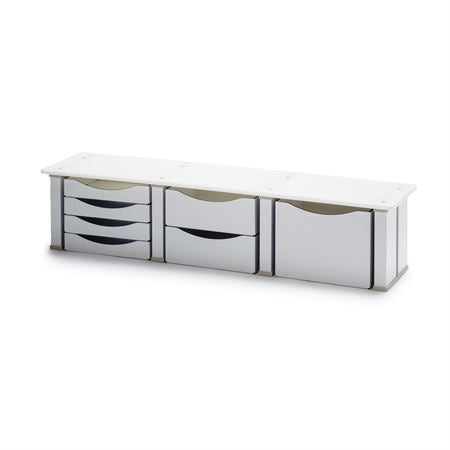 Lab Desk Riser StackLab Workstation Riser Single — Grayline Medical