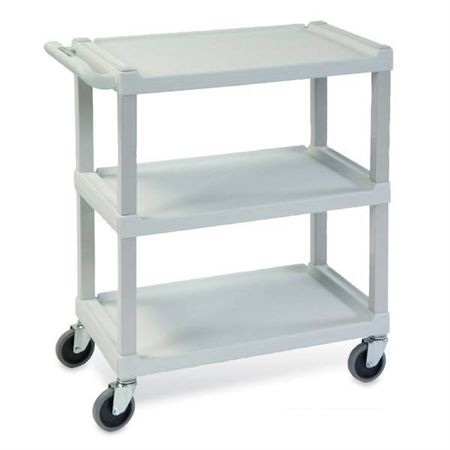 Stain-Resistant Utility Cart 17.125"W x 32.5"L x 34.875"H