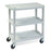 Stain-Resistant Utility Cart 17.125"W x 32.5"L x 34.875"H