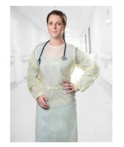 Tronex Fluid-Impervious spunbound Gown with Knitted Cuffs - Isolation Gown, Fluid-Impervious - 543335Y