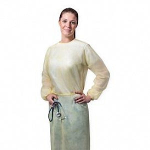 Tronex Company Classic Fluid-Resistant Isolation Gowns - Isolation Gown, Disposable, Blue, Size Unisize - 554025B