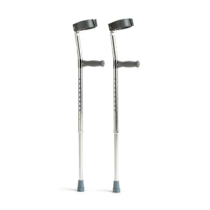 Medline Forearm Crutches - Aluminum Forearm Crutches, Tall Adult - TAA805160