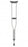 Medline Standard Aluminum Crutches - Aluminum Crutches with 300 lb. Capacity, Tall Adult - TAA80534