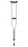 Medline Standard Aluminum Crutches - Aluminum Crutches with 300 lb. Capacity, Tall Adult - TAA80534