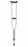 Medline Standard Aluminum Crutches - Aluminum Crutches with 300 lb. Capacity, Medium Adult - TAA80535