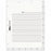 Tabbies Chart Index Divider Sets - Medical Chart Index Divider Sheets, White, 8-1/2" x 11" - 54520