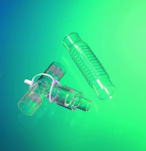 Smiths Medical Non-Rebreather Tee Mouthpieces - Tee Mouthpiece, Nonrebreather, 22 mm - 26-33-3500