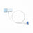 Flexicare CapnoCare CO2 Sampling Device Connector - CapnoCare CO2 Sampling Device Connector with Male Luer Filter, 10' - 329-010-750U