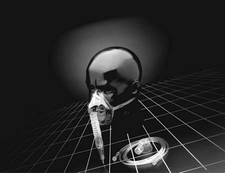 Venturi Oxygen Masks w/Lariat by Tri-Anim