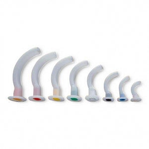 Tri-Anim Health Sunsoft Guedel Airways - Adult Airway Guedel, Size M, 90 mm, Size 4 - 792-1-1504-90