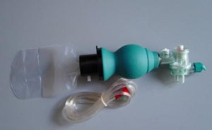 Tri-Anim Medical Manual Resuscitators - Mask Resuscitator, Infant / Neonatal, with Manometer - 87-VN3100MBEA