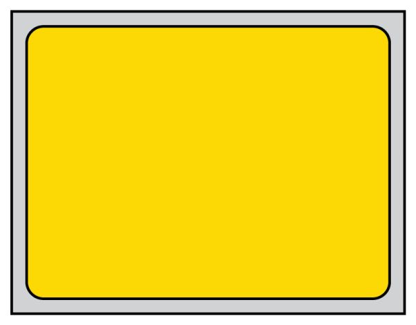 Medical Use Labels - Thermal Transfer Labels, Yellow Brite, 4.0" x 3.0"