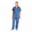 Encompass Group Super-Soft Evolution V-Neck Scrub Tops - Super-Soft Evolution Nonwoven V-Neck Scrub Tops with Chest Pocket, Size 2XL - 9655