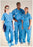 Encompass Group Disposable Scrub Pants - Disposable Drawstring Waist Scrub Pants, Blue, Size XL - 9674