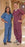 Encompass Grou Essentials Nonwoven V-Neck Tops - Two-Pocket Nonwoven V-Neck Scrub Shirt, Wine, Size M - SC850M