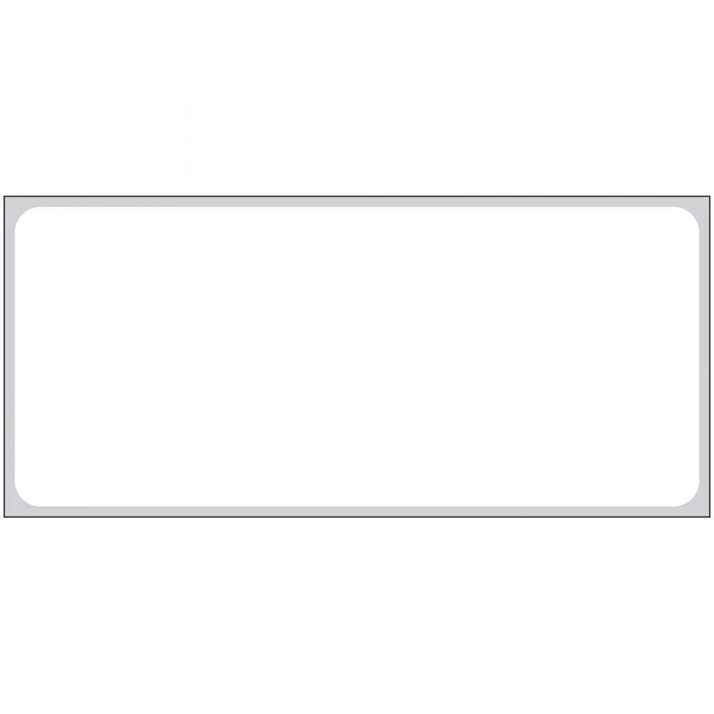 Label Optifill Direct Thermal Paper Permanent 1" Core 4" X 1 3/4" White 1200 Per Roll, 10 Rolls Per Box