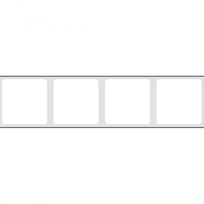 Stainershield Slide Label Xylene And Medical Stain Resistant Direct Thermal Synthetic Permanent 4 3" Core 7/8" X 7/8" White 7200 Per Roll, 1 Roll Per Box