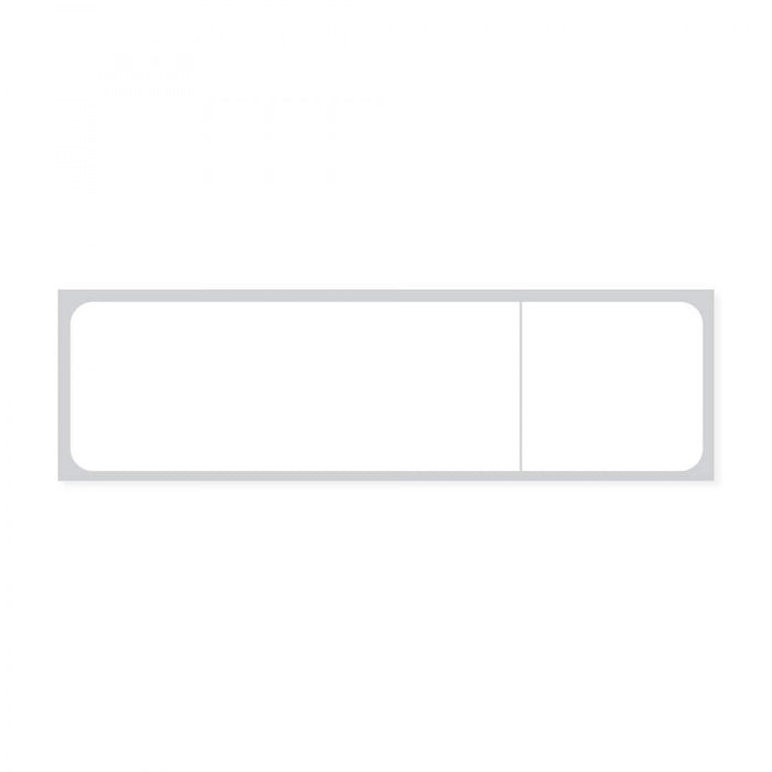 Label Cpsi Direct Thermal Paper Permanent 3" Core 3 1/2" X 15/16" White 5000 Per Roll