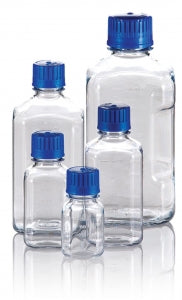 Reforest Enterprises PETG Square Bottles - Sterile PETG Media Bottle, Tamper Evident, 2, 000 mL - BGC2000S