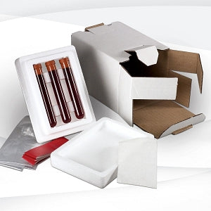 ThermoSafe ThermoSafe Diagnostic Mailers - Carton Mailer, Three 10 mL Tubes - 473