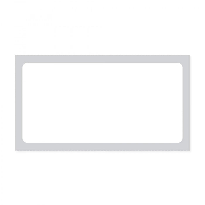 Label Direct Thermal Paper Permanent 3" Core 2" X 1" White 5000 Per Roll, 8 Rolls Per Case