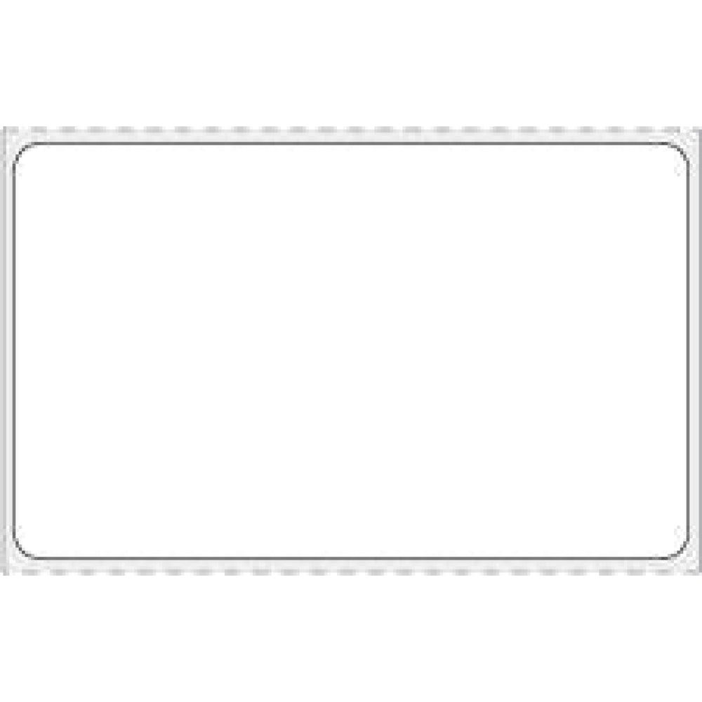 Label Direct Thermal Paper Permanent 3" Core 3 1/4" X 2" White 2500 Per Roll, 8 Rolls Per Case