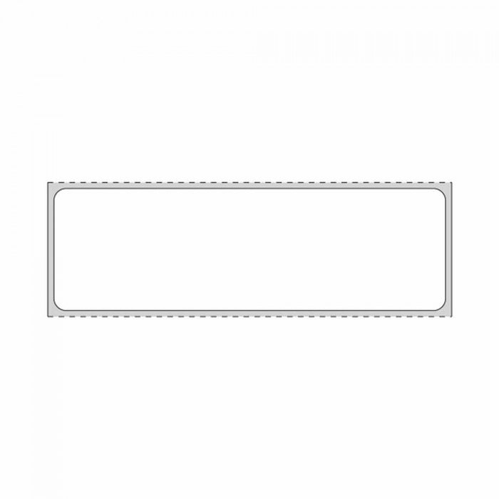 Label Direct Thermal Paper Removable 1" Core 4" X 1 1/4" White 960 Per Roll, 8 Rolls Per Case