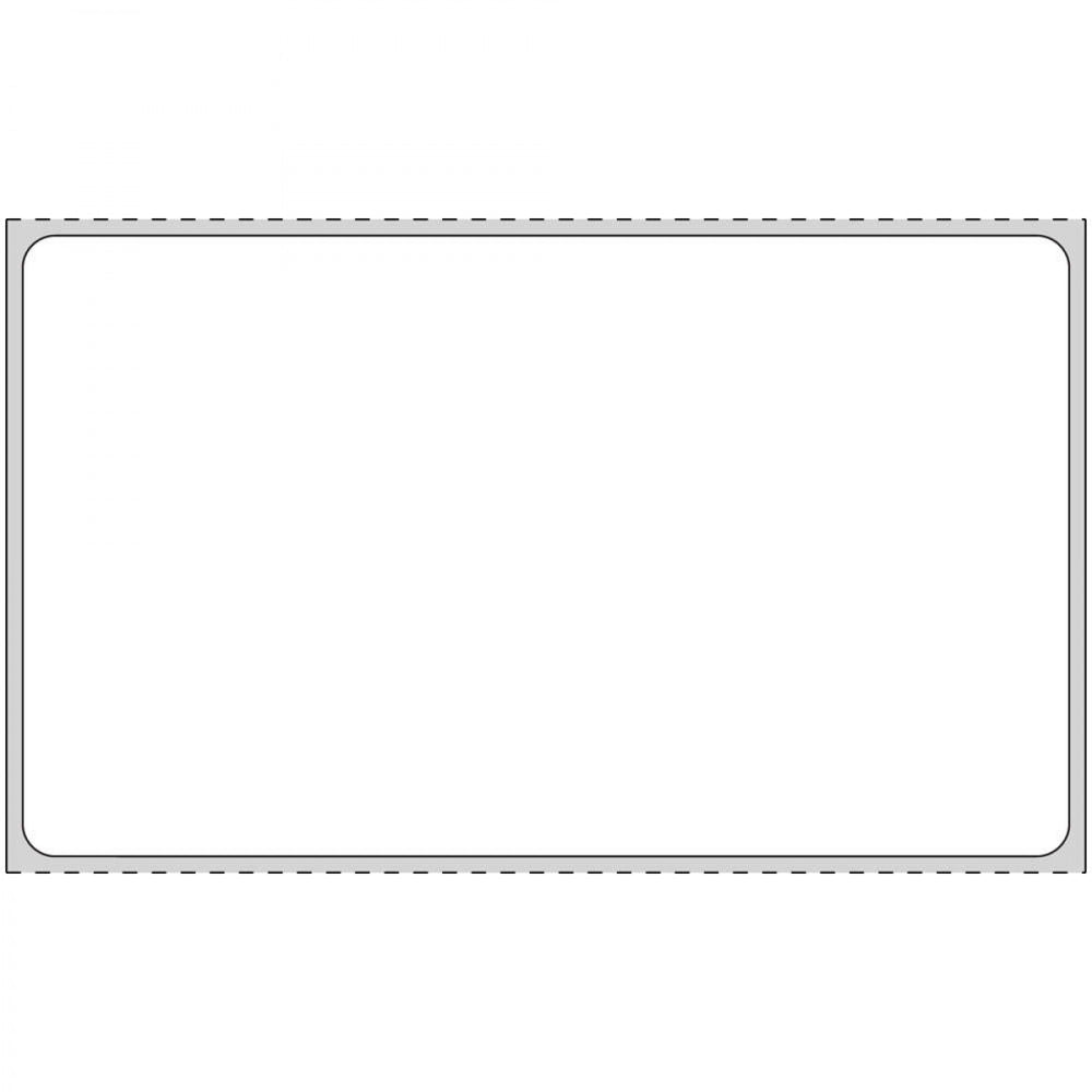 Label Thermal Transfer Paper Permanent 3" Core 4" X 2 3/8" White 2500 Per Roll, 8 Rolls Per Case