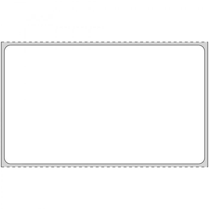 Label Thermal Transfer Paper Permanent 3" Core 4" X 2 3/8" White 2500 Per Roll, 8 Rolls Per Case