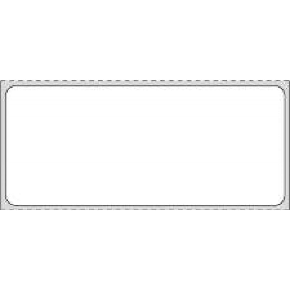 Label Thermal Transfer Paper Permanent 1" Core 3 1/2" X 1 1/2" White 760 Per Roll, 8 Rolls Per Case