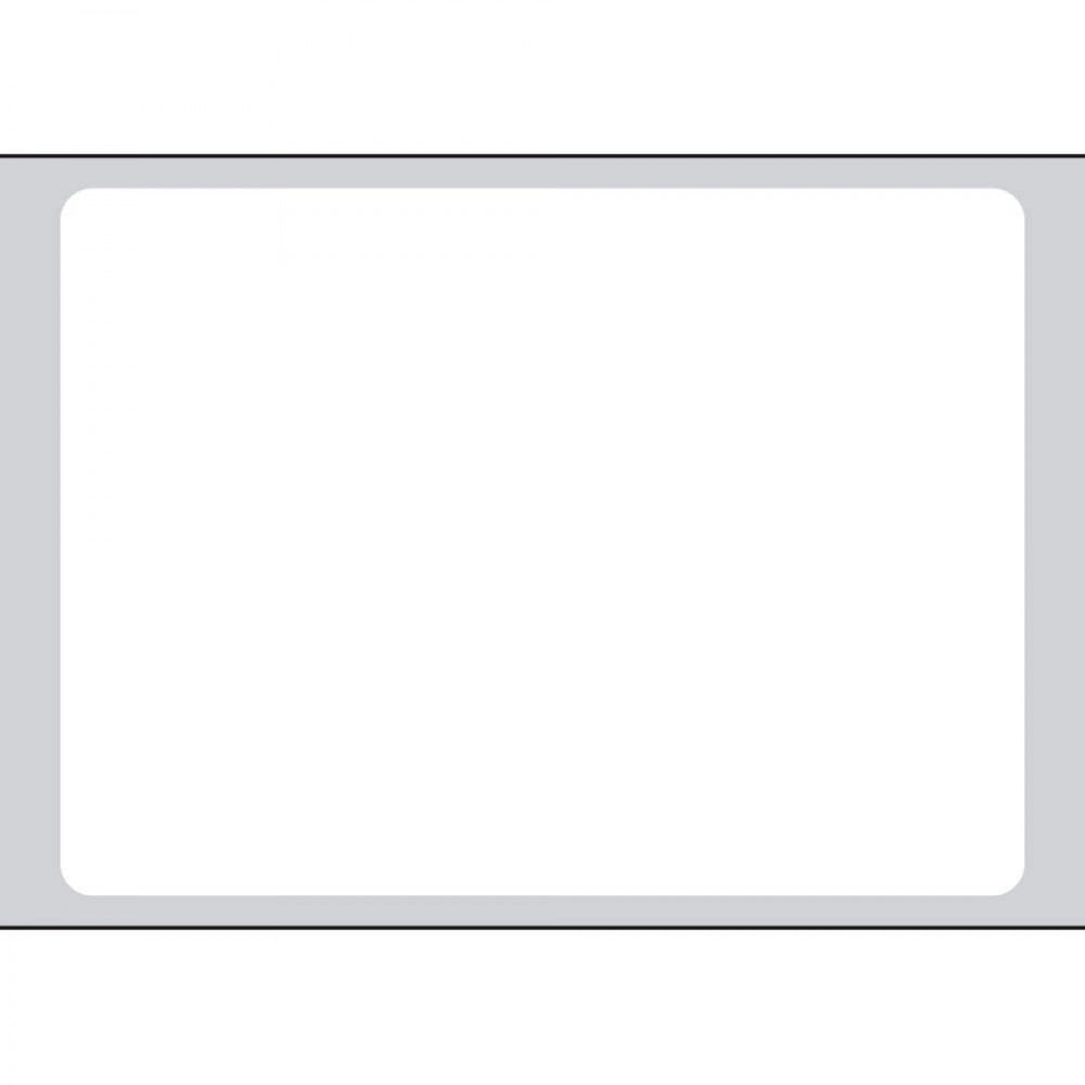 Label Direct Thermal Ir Paper Permanent 1 1/2" Core 1 7/8" X 1 3/8" White 1000 Per Roll, 6 Rolls Per Box