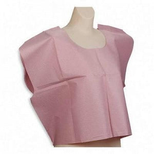 TIDI Choice Capes - Exam Cape, Tissue / Poly / Tissue, Mauve, 30" x 21" - 910516