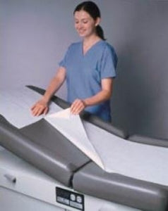 TIDI Ultimate Exam Table Barriers - Fabricel Exam Table Paper Barrier, 21" x 100' - 916221