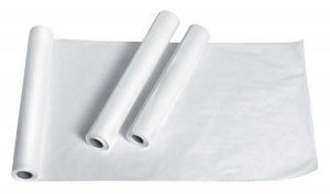 Tidi Products Everyday Exam Table Barriers - Exam Table Paper, Smooth, White, 18" x 225' - 980912