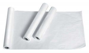 Tidi Products Everyday Exam Table Barriers - Exam Table Paper, Smooth, White, 18" x 200' - 9810891