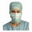 Molnlycke Healthcare Face Masks - Anti-Fog Medical Face Mask with Tie-Band, Green - 42381