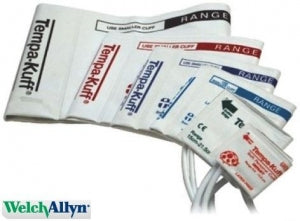 Welch Allyn Nova Plus 1-Tube Cuffs with Male Bayonet Connector - Nova-Plus Soft Cuff with Male Bayonet Connector, 1 Tube, Adult - V39048
