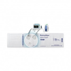 Welch Allyn Nova Plus 1-Tube Cuffs with Male Bayonet Connector - Nova-Plus Soft Cuff with Male Bayonet Connector, 1 Tube, Large Adult - V39230