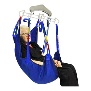 Tollos, Inc Long Seat Slings - Long Seat Sling, Mesh, with Commode, 6 Strap - T015LCXXXMF