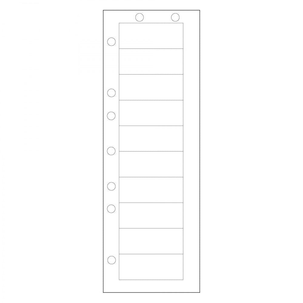 Chart Labels 2-1/2" X 1" White, 10 Labels - 4 Pks Of 250 Sheets Per Case
