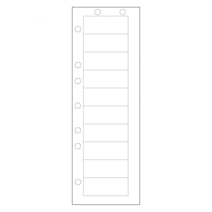 Chart Labels 2-1/2" X 1" White, 10 Labels - 4 Pks Of 250 Sheets Per Case