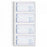 Tops Business Forms Spiral Bound Message Books - 2-Part Carbonless Spiral Bound Message Book, 4 Messages / Page, 400/Book, Message Size 5" x 2-3/4" - 4003