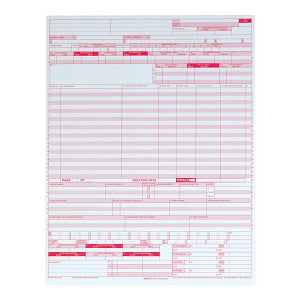 Tops Business Forms UB04 Hospital Insurance Claim Form - UB04 Hospital Insurance Claim Form, 8.5" x 11", Laser Printer, 2, 500 Forms - 59870R